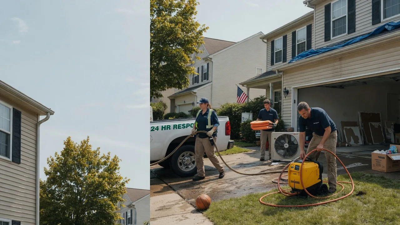 Emergency Water Damage Restoration in Monkton, MD near me